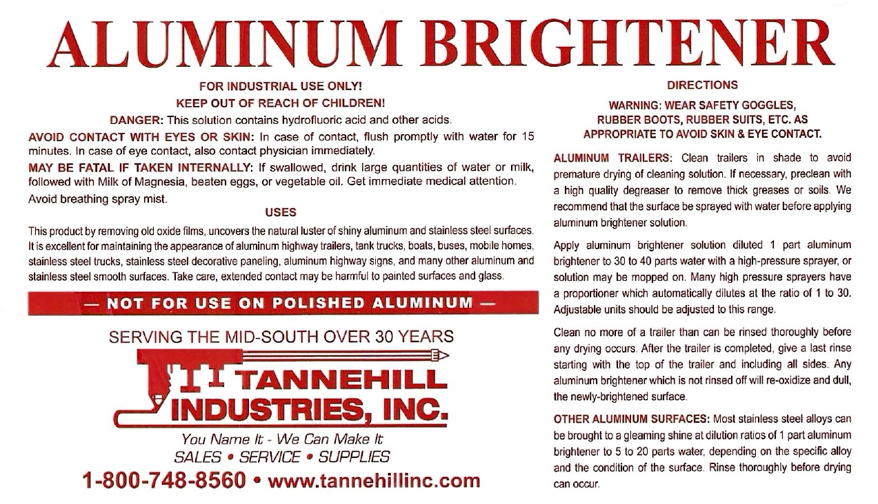 Aluminum Brightner