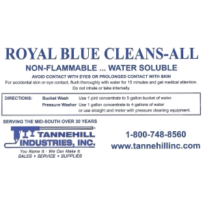 Royal Blue Cleans-All